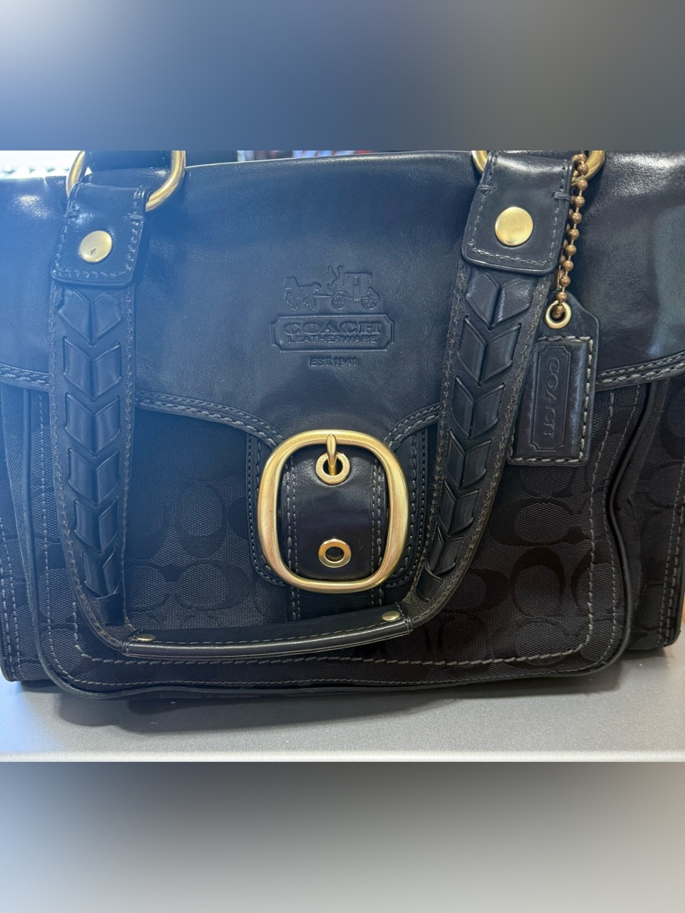 ‼️Dropping Soon‼️ Coach Legacy Bleeker 2007 11435 with Matching Wallet